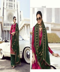 Vêtement ethnique Patiyala Salwar Kameez Suit, vêtements islamiques pour femmes, dernière collection de designers indiens, coton, mariage, en stock, Alphanumero - Product Image 4