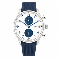 Montre automatique TEVISE avec logo personnalisé, de haute qualité, pour hommes, fonction phase de lune, OEM ODM, montre mécanique pour hommes 136