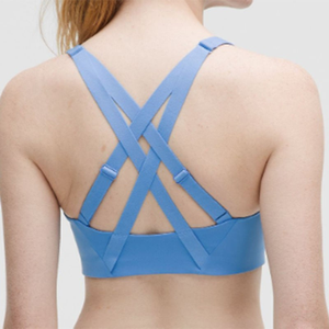 Ensemble de soutien-gorge de sport sans couture pour femmes, durable, sans fil, avec logo personnalisé, soutien-gorge de sport léger pour femmes, personnalisé - Product Image 5