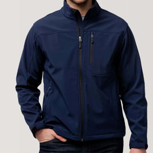 Chaqueta Softshell para hombre a prueba de viento repelente al agua e ideal para capas en clima frío o al aire libre chaqueta Softshell para hombres - Product Image 5