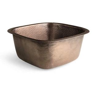 Handmade Copper Antique Wash Basin - Product Image 3