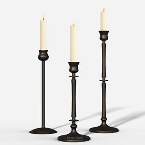 Premium Quality Aluminum <b>Taper</b> <b>Candle</b> Holder for Home and Christmas Decoration Black Finished Gifting <b>Candle</b> <b>Taper</b> - Product Image 1