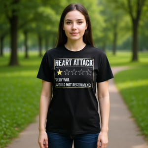 Camiseta de Recuperación para Supervivientes de Ataques Cardíacos, Ropa Promocional para Supervivientes de Ataques Cardíacos - Product Image 3