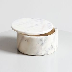 Caja de Recuerdos de Mármol Blanco Pulido, Hecha a Mano en India, Personalizada, Grabada, Ecológica, Duradera, con Tema Floral de Amor, Decoración para el Hogar - Product Image 2