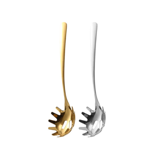 Cucharas de metal con acabado plateado, cucharones de sopa, cucharones de acero inoxidable, mango largo, para servir sopa para el hogar, Cocina, Restaurante, uso - Product Image 4