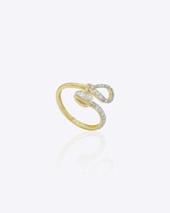 Anillo de Diamantes Polki de Oro de 9K para Mujer, Joyería de Boda India Hecha a Mano, Anillo de Dedo de Diseñador de Moda Nupcial - Product Image 4