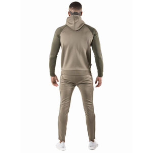 Survêtement décontracté pour homme sur mesure, grande taille, 100% coton, léger, écologique, couleur unie, prix de gros pour l'hiver - Product Image 3