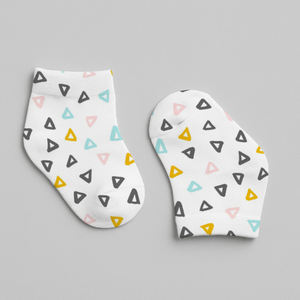 Calcetines tobilleros de algodón suaves y acogedores para niños y niñas, transpirables, duraderos y elásticos - Product Image 1