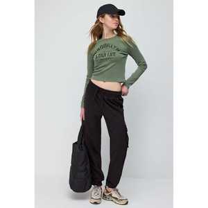 Camiseta Casual de Manga Larga con Cuello Redondo 100% Algodón - Product Image 4