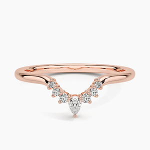 Luxe de tous les jours 10K or laboratoire cultivé bague en diamant élégant bijoux de fiançailles durables pour les fêtes de mariage Simple Design exquis - Product Image 5