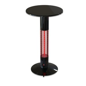 Table chauffante infrarouge électrique télécommandée ELCON RCBT 1100, type bar, 1500W, noire, matériau DKP, 110cm, haute qualité - Product Image 3