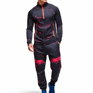 Traje de Fútbol Personalizado para Hombre, Ropa Deportiva de Entrenamiento, Chaqueta 100% Poliéster, Chándales de Entrenamiento de Fútbol para Hombre - Product Image 5