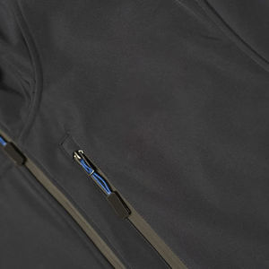 Chaqueta con Capucha de Softshell para Hombre, Recubierta, de Venta Caliente, Informal, para Invierno, Ropa de Calle, Transpirable, con Logotipo Frontal Sólido - Product Image 5