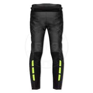 Pantalon en cuir avec logo personnalisé pour motards Fabricant OEM - Product Image 2