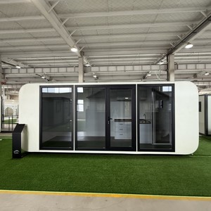 6M Pod House Tipo <span class=keywords><strong>B</strong></span> Apple Cabin New Trend Apple House Desmontable Prefabricado Office Pods Apple Cabin Capsule Modular Housing - Product Image 1