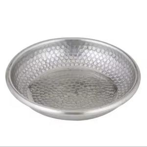 Premium Silver Decorative Bowl With Golden Blossom Branch Design For Modern Home Styling And Luxury Interior Display - Product Image 3