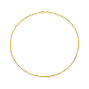 สร้อยคอโซ่ทองคำแบบเรียบหรูสำหรับทุกเพศ รุ่นมาเจสติก เบนด์ - Product Image 3