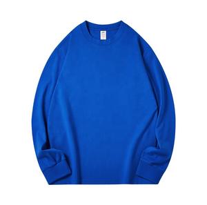 Camisetas de manga larga lisas para hombre, venta al por mayor directa de fábrica, camisetas de manga larga, camisetas de cuello redondo para hombre - Product Image 3