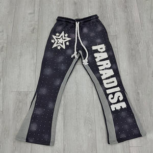 Pantalones Deportivos con Pedrería al por Mayor, MOQ Bajo, Calidad Premium, Servicio OEM, Logotipo Personalizado, Alta Demanda - Product Image 5