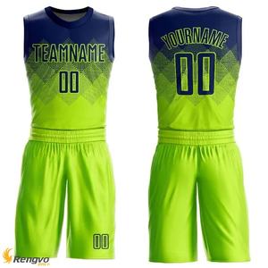 Uniforme de basket-ball unisexe à séchage rapide, respirant, impression numérique, grande taille, ensemble de modèles OEM personnalisés pour adultes - Product Image 3