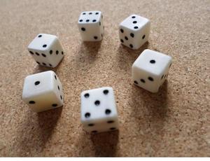 ลูกเต๋ากระดูกเป็นมิตรกับสิ่งแวดล้อม - คุณภาพสูง ทำด้วยมือ ขนาดสั่งทำได้ สำหรับกีฬาและกิจกรรมสันทนาการในร่ม - Product Image 4