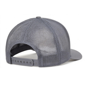 Gorra Trucker Bordada con Cachorro, Gris, de 6 Paneles, Gorra de Béisbol con Malla, Gorro para Exteriores IVA-C-G-H-1 - Product Image 3