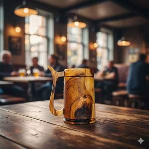 Tazas de madera duraderas para uso doméstico a largo plazo en cafeterías, cocinas, hogares, restaurantes, alojamientos, calidad de servicio y fiabilidad - Product Image 5
