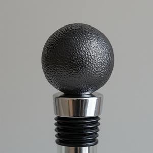 Tapón de botella de vino de Metal con haz de platino, superficie brillante, diseño navideño, logotipo de Color personalizado, duradero para quitar la tapa suave - Product Image 6