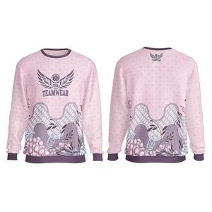 Sweat à capuche épais et surdimensionné à double fermeture éclair Sweat-shirt à épaules tombantes Puff Terry Loose Solid Printed - Product Image 3