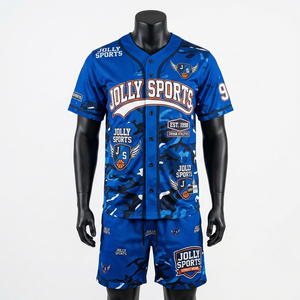 Conjunto de Pantalones Cortos de Béisbol para Hombre, Malla de Poliéster Premium, Uniforme Rojo con Paneles Negros y Blancos, Logotipo Personalizado con Termotransferencia - Product Image 3