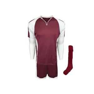 100% uniformes de fútbol de poliéster para hombres conjuntos de camisetas de fútbol transpirables sublimación ropa de fútbol para adultos - Product Image 4