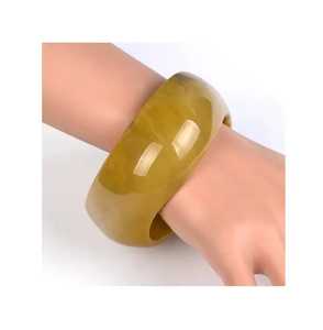 Nueva llegada Simple moda lujo fiesta brazalete pulsera resina brazaletes diseño superior en diferentes colores estilo de amor elegante precio bajo - Product Image 2