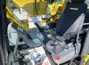 Excavatrice sur chenilles PC210LC économique, jaune, équipement de construction robuste avec godet de 0,21 m, puissance de 110 kW, garantie de 4 ans - Product Image 3