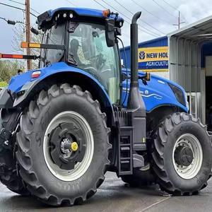 New-Holland 100HP Tracteur agricole utilisé 4WD Composants de base multifonctionnels Pompe à moteur Roulement de moteur pour rapports Inspection vidéo - Product Image 4