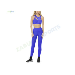 Ensemble de yoga sans couture automne-hiver pour femme avec soutien-gorge de sport confortable et leggings - Product Image 1