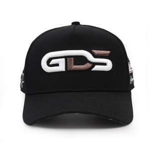 Broderie surélevée 3d personnalisée bord incurvé coupe au laser trou perforé chapeau séchage rapide maille imperméable 5 panneau casquettes de camionneur chapeau de golf - Product Image 3