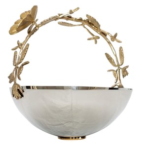 Admirable diseño hogar decorativo dulces postres mostrar calidad creativa oro Metal Bowl Hotel suministro en excelente precio - Product Image 3