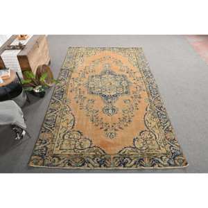 Alfombra turca hecha a mano clásica beige azul 6,2x10,1 pies diseño de retazos Rectangular para dormitorio felpa 4m de ancho látex para adolescentes - Product Image 4