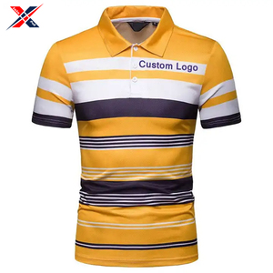 2025สินค้ามาใหม่เสื้อยืดโปโลสำหรับผู้ชายทำจากผ้าฝ้ายระบายอากาศได้ดีชุดลำลองราคาขายดี - Product Image 4