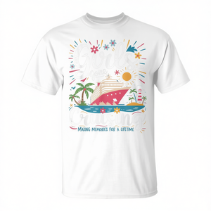 T-shirt Girls Gone Cruising per esperienze di crociera memorabili - Regalo promozionale personalizzabile per ricordi che dureranno L'ARNOCCIO DELLA VITA - Product Image 2