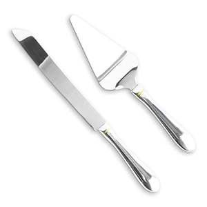 Contemporary best design long lasting metal cake server with sleek finished and sturdy grip for easy cake and <b>pie</b> serving - Product Image 3