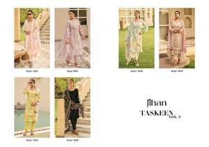 Wholesale Premium Cotton <b>Lawn</b> Collection for Self Embroidery Salwar Kameez Dress Material Party Wear for Indian Pakistani - Product Image 6
