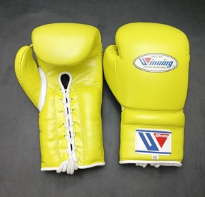 Gants de boxe de compétition en cuir de qualité supérieure, export, avec sangle de poignet réglable, fermeture à lacets, personnalisables, pour adultes, fabrication OEM - Product Image 3