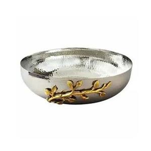 Modern Luxury Designer <b>Metal</b> <b>Bowl</b> for Fruits Dry Fruits Custom Logo Commercial Household Use Trending Hotel Industry Aluminium - Product Image 3