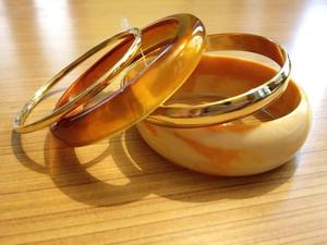 Bracelet de mode en os en laiton rayé Bracelets de bijoux de mode Bracelets de haute qualité pour dames Bracelets de bijoux à la main Prix d'usine - Product Image 3