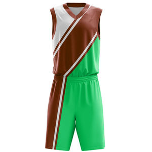Uniforme de baloncesto Nuevo diseño Uniforme de baloncesto Nuevo Chaleco de baloncesto de doble cara Transpirable de secado rápido - Product Image 4