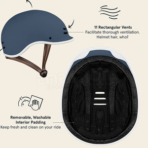 หมวกกันน็อคสำหรับนักปั่นจักรยาน,หมวกกันน็อคถนนดีไซน์แปลกใหม่ - Product Image 3