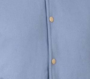 Veste de baseball personnalisée pour femmes, veste universitaire, manches en cuir, coton, service OEM, veste universitaire pour femmes - Product Image 6