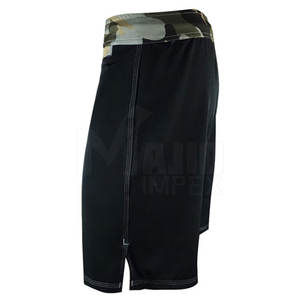 Venta caliente logotipo personalizado MMA pantalones cortos de boxeo servicio OEM Color sólido ropa de artes marciales para la venta - Product Image 3