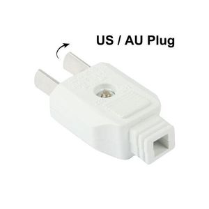 White <b>US</b> & AU <b>Plug</b> Universal Wall <b>Adapter</b> for Travel Convenient for International Destinations - Product Image 1